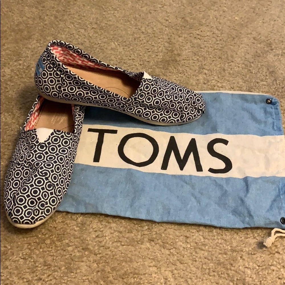 TOMS Jonathan Adler canvas shoes